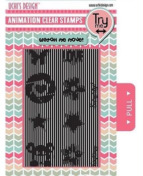 Uchi's Design Animation Clear Stamp Essentials (AS8) Uchi's Design Animation Clear Stamp Essentials (AS8)
