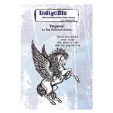 IndigoBlu Pegasus A6 Rubber Stamp (IND0380)