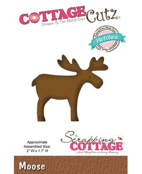 Scrapping Cottage CottageCutz Moose (Petites) (CCP-051) Scrapping Cottage CottageCutz Moose (Petites) (CCP-051)