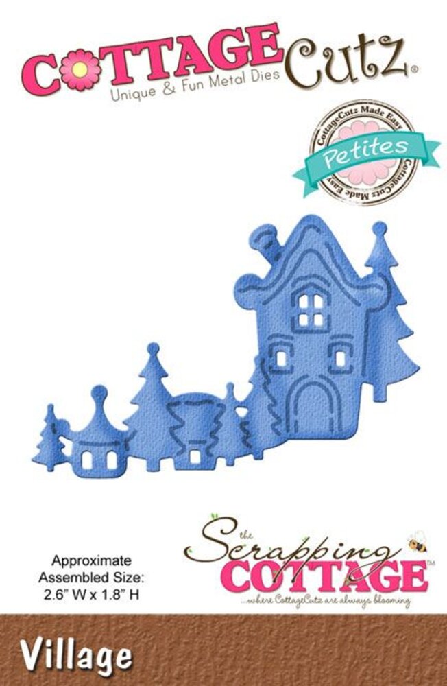 Scrapping Cottage CottageCutz Village (Petites) (CCP-062) Scrapping Cottage CottageCutz Village (Petites) (CCP-062)