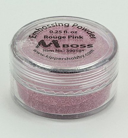Mboss Embossing Powder Rouge Pink (390101) Mboss Embossing Powder Rouge Pink (390101)