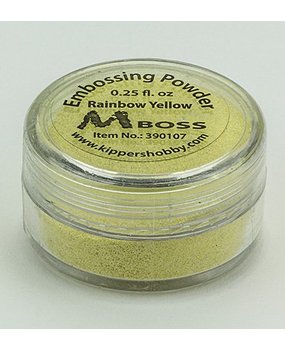 Mboss Embossing Powder Rainbow Yellow (390107)