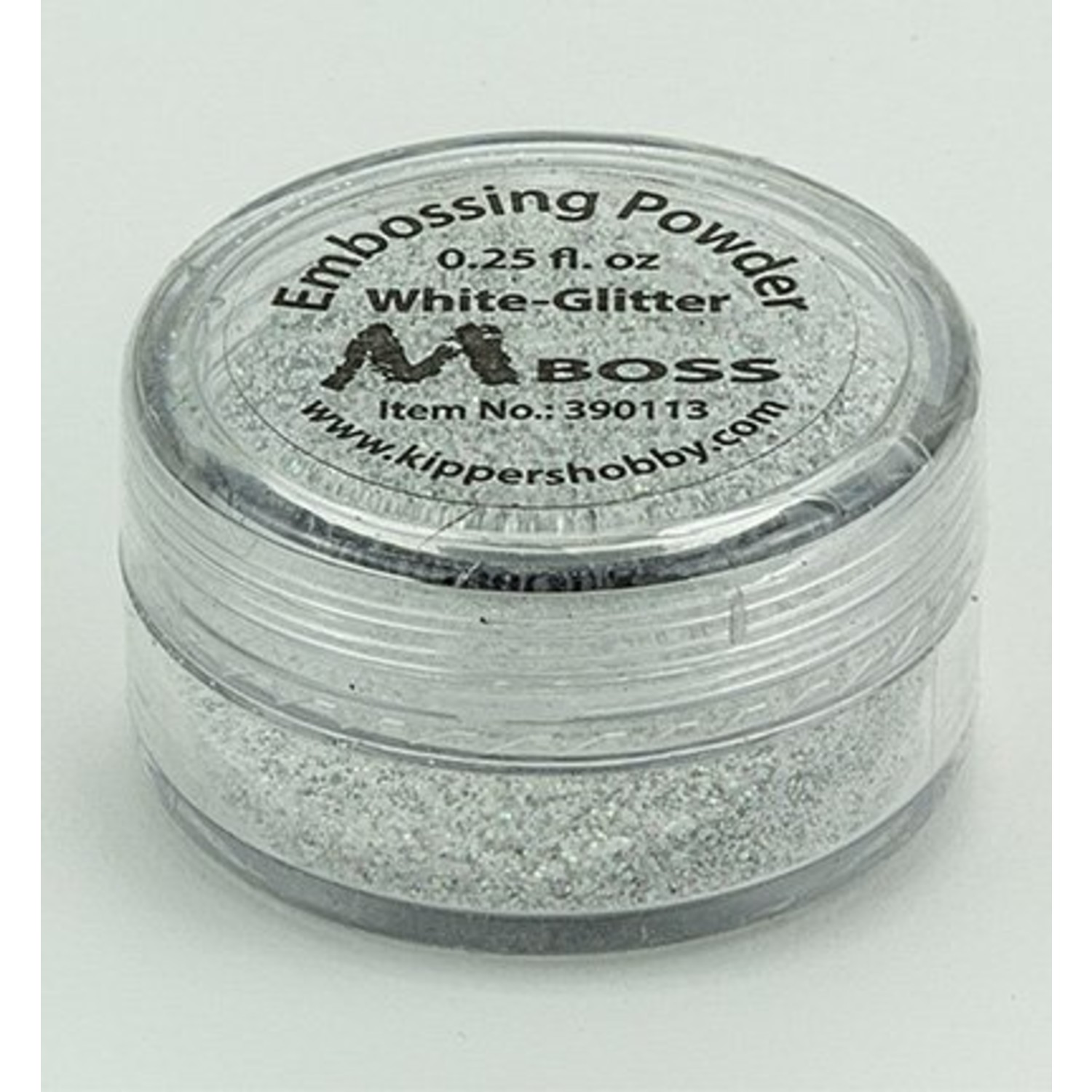 embossing powder - white –