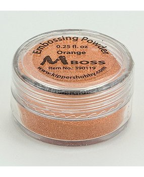 Mboss Embossing Powder Orange (390119) Mboss Embossing Powder Orange (390119)
