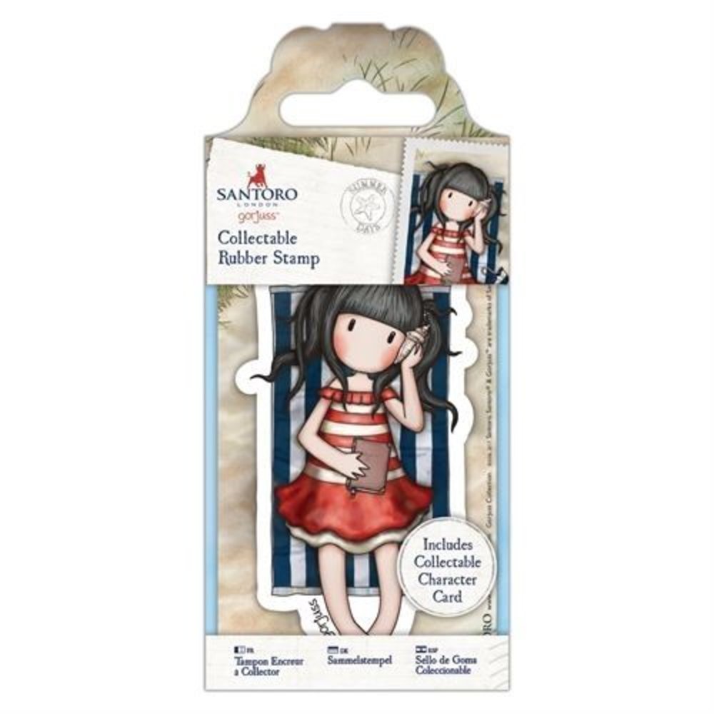 Gorjuss Summer Days Rubber Stamp (GOR 907141) Gorjuss Summer Days Rubber Stamp (GOR 907141)