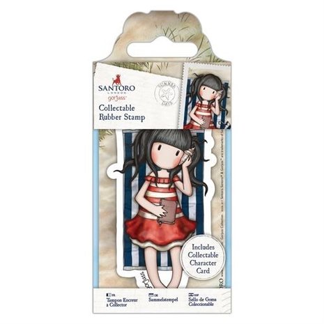Gorjuss Summer Days Rubber Stamp (GOR 907141) Gorjuss Summer Days Rubber Stamp (GOR 907141)