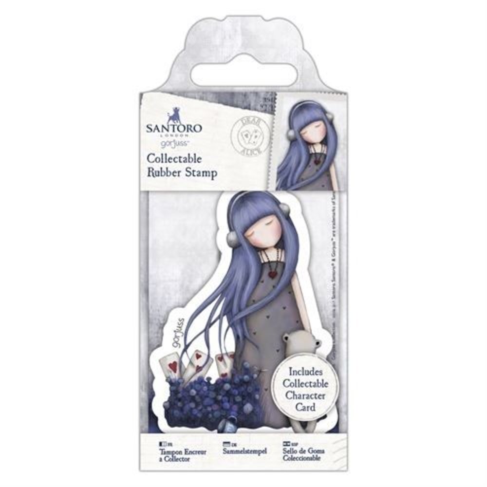 Gorjuss Dear Alice Rubber Stamp (GOR 907155) Gorjuss Dear Alice Rubber Stamp (GOR 907155)