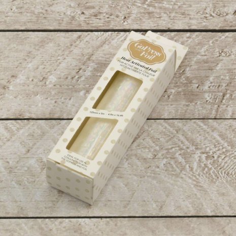 Couture Creations Heat Activated Foil Pearl Iridescent Shavings Pattern (CO725699) Couture Creations Heat Activated Foil Pearl Iridescent Shavings Pattern (CO725699)