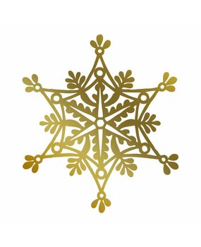 Couture Creations Anna Griffin Hot Foil Stamp Snowflake (CO725574)