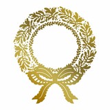 Couture Creations Anna Griffin Hot Foil Stamp Christmas Wreath (CO725576)