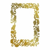 Couture Creations Anna Griffin Hot Foil Stamp Framed Holly (CO725577)