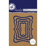 Aurelie Rectangle Waves Nesting Snij- & Embossingsmal (AUCD1015)