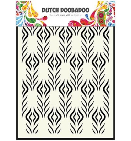 Dutch Doobadoo Dutch Mask Art A5 Floral Feather (470.715.116) Dutch Doobadoo Dutch Mask Art A5 Floral Feather (470.715.116)