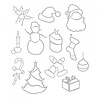 Sizzix Framelits Alterations Tattered Christmas (662437) Sizzix Framelits Alterations Tattered Christmas (662437)