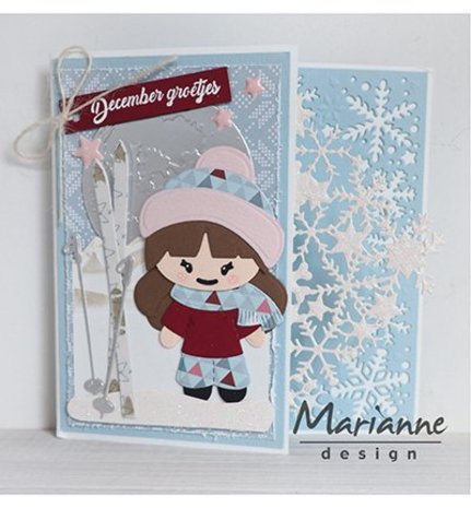 Marianne Design Creatable Kim's Buddies Winter Set (LR0499) Marianne Design Creatable Kim's Buddies Winter Set (LR0499)