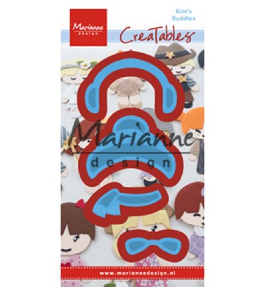 Marianne Design Creatable Kim's Buddies Winter Set (LR0499) Marianne Design Creatable Kim's Buddies Winter Set (LR0499)