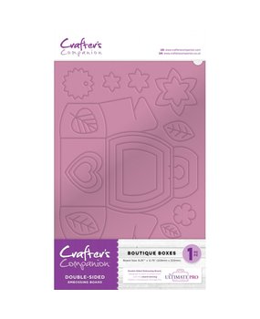 Crafter's Companion Double-Sided Embossing & Scoring Board Boutique Boxes (EMBRD-BBOX) Crafter's Companion Double-Sided Embossing & Scoring Board Boutique Boxes (EMBRD-BBOX)