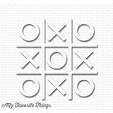 My Favorite Things Tic Tac Toe White (SUPPLY-3013)