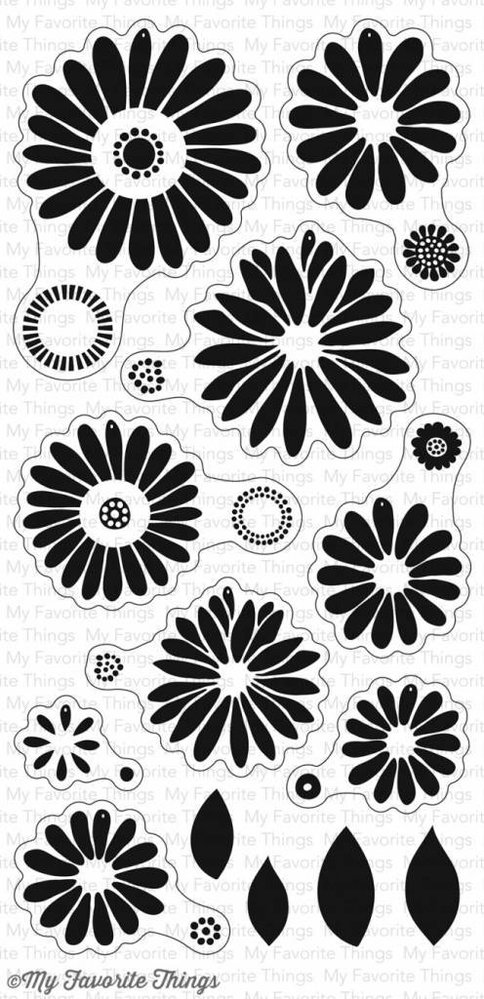 My Favorite Things Plentiful Petals Clear Stamps (CS-212) My Favorite Things Plentiful Petals Clear Stamps (CS-212)