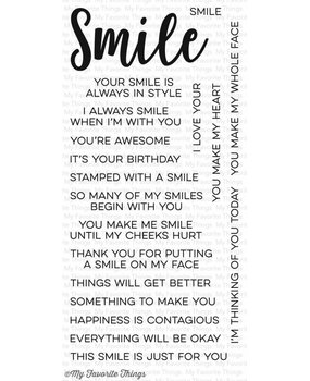 My Favorite Things All Smiles Clear Stamps (CS-219) My Favorite Things All Smiles Clear Stamps (CS-219)
