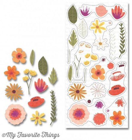 My Favorite Things Rustic Wildflowers Clear Stamps (CS-229) My Favorite Things Rustic Wildflowers Clear Stamps (CS-229)
