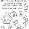 My Favorite Things You Make My Heart Spin Clear Stamps (CS-246) My Favorite Things You Make My Heart Spin Clear Stamps (CS-246)