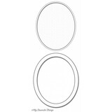 My Favorite Things Die-Namics Oval Shaker Window & Frame (MFT-1132)