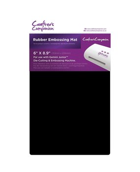 Crafter's Companion Gemini - Rubber Junior Embossing Mat (GEMJR-ACC-RUBM) Crafter's Companion Gemini - Rubber Junior Embossing Mat (GEMJR-ACC-RUBM)