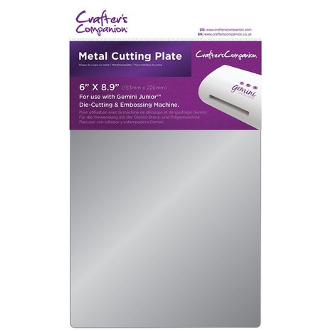 Crafter's Companion Gemini Junior - Metal Cutting Plate (GEMJR-ACC-METP) Crafter's Companion Gemini Junior - Metal Cutting Plate (GEMJR-ACC-METP)