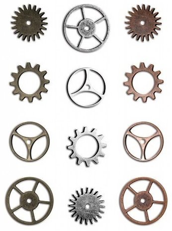 Idea-ology Sprocket Gears (12 Stuks) Idea-ology Sprocket Gears (12 Stuks)