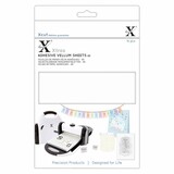 Xcut Xtra A5 Adhesive Vellum Sheets White (15pcs) (XCU 174423)