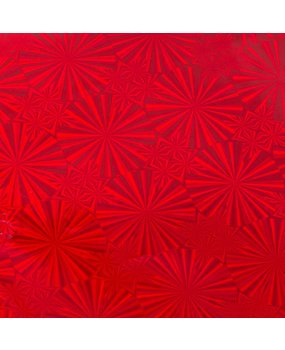 Couture Creations Heat Activated Foil Red Hologram Mirror Finish (CO725698)