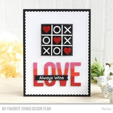 My Favorite Things Die-Namics Tic Tac Toe (MFT-1178)