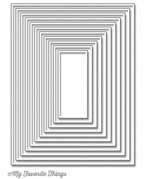 My Favorite Things Die-Namics A2 Rectangle STAX Set 2 (MFT-1180)