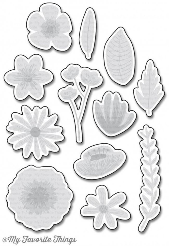 My Favorite Things Die-Namics Rustic Wildflowers (MFT-1191) My Favorite Things Die-Namics Rustic Wildflowers (MFT-1191)