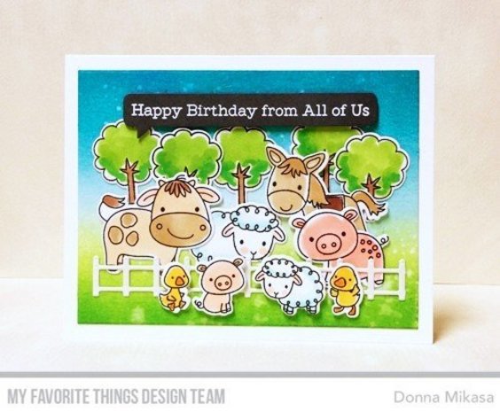 My Favorite Things Die-Namics Animal Farm Fence (MFT-1192) My Favorite Things Die-Namics Animal Farm Fence (MFT-1192)