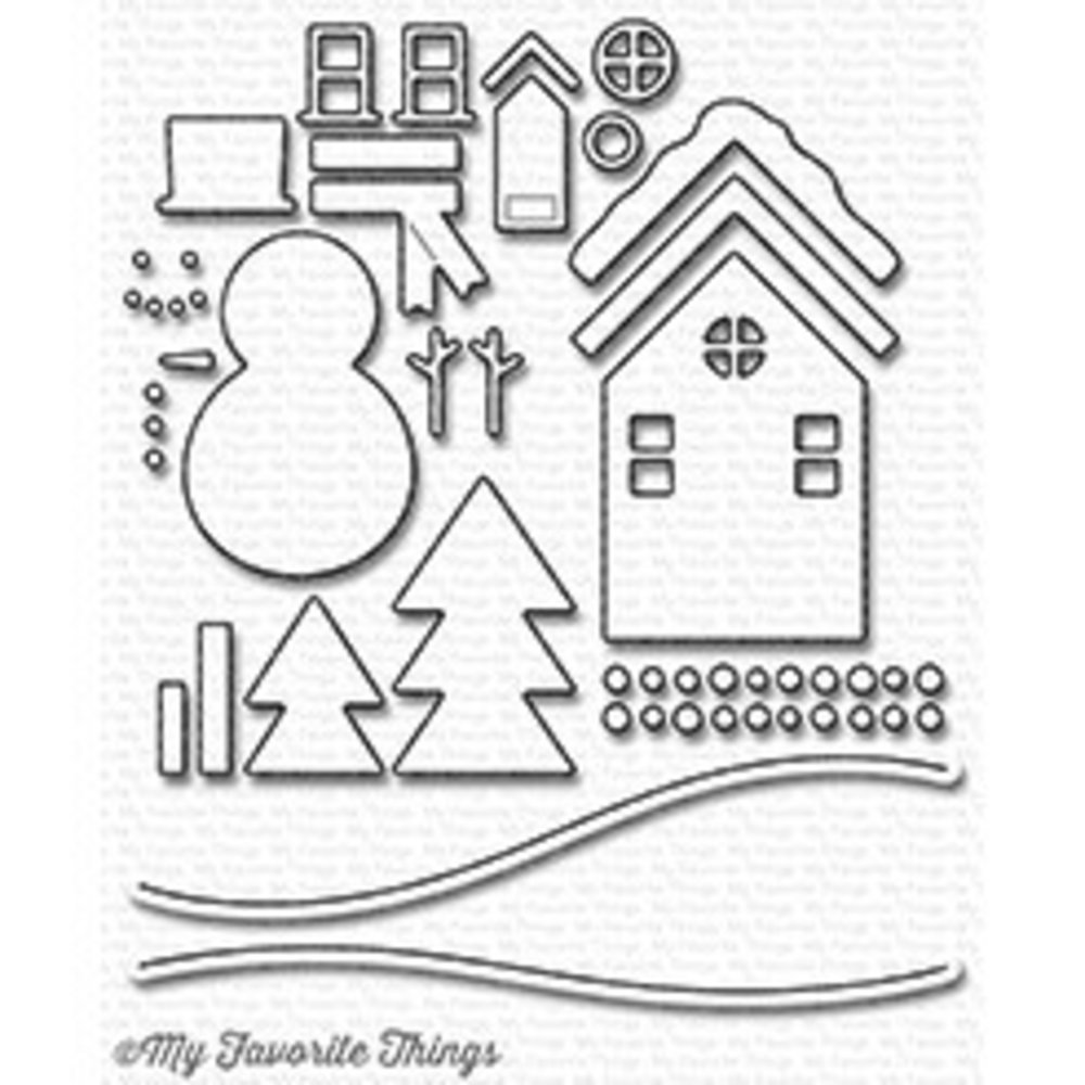 My Favorite Things Die-Namics Scenic Snow Globe (MFT-1206) My Favorite Things Die-Namics Scenic Snow Globe (MFT-1206)