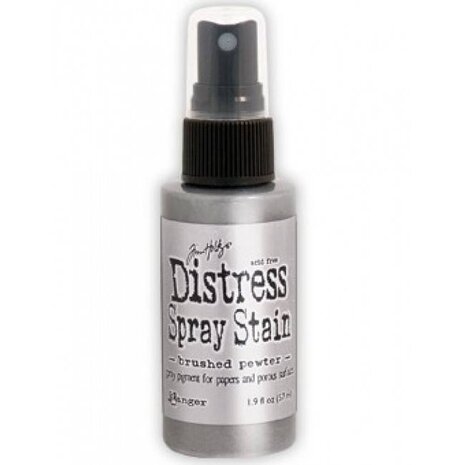 Ranger Distress Spray Stain Brushed Pewter (TSS42198) Ranger Distress Spray Stain Brushed Pewter (TSS42198)