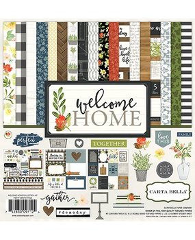 Carta Bella Welcome Home 12x2 Inch Collection Kit (CBWHO74016) Carta Bella Welcome Home 12x2 Inch Collection Kit (CBWHO74016)