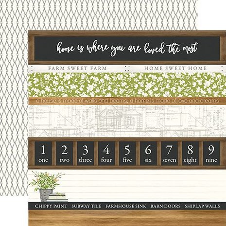 Carta Bella Welcome Home 12x2 Inch Collection Kit (CBWHO74016) Carta Bella Welcome Home 12x2 Inch Collection Kit (CBWHO74016)