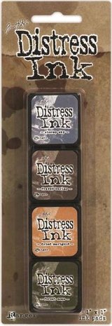 Ranger Mini Distress Pad Kit #9 (TDPK40392) Ranger Mini Distress Pad Kit #9 (TDPK40392)