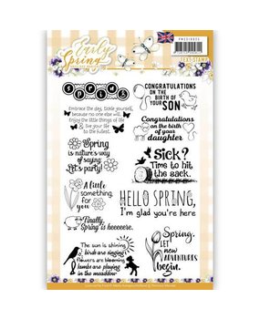 Precious Marieke Early Spring Clear Stamp Set (PMCS10025) Precious Marieke Early Spring Clear Stamp Set (PMCS10025)