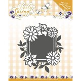 Precious Marieke Early Spring Spring Flowers Square Label (PM10113)