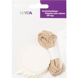 Heyda Gift Tags Rond Crème (204870731)