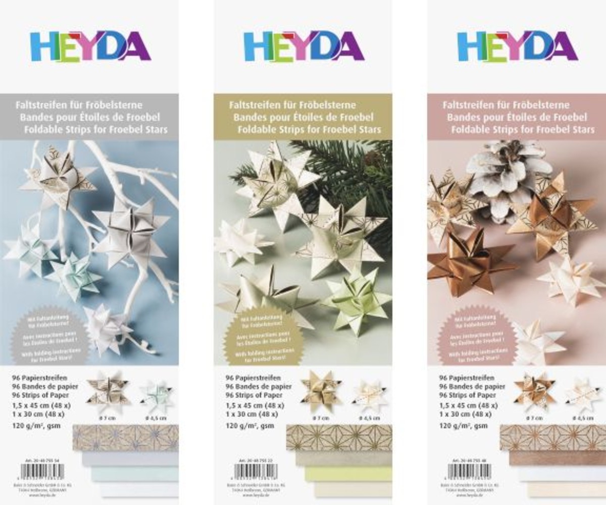 Heyda Vouwstroken Naturel Roze Goud (204875548)