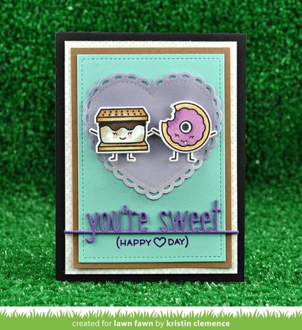 Lawn Fawn Sweet Friends Clear Stamps (LF1551) Lawn Fawn Sweet Friends Clear Stamps (LF1551)