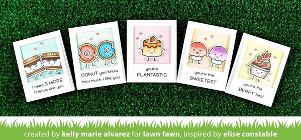 Lawn Fawn Sweet Friends Clear Stamps (LF1551) Lawn Fawn Sweet Friends Clear Stamps (LF1551)