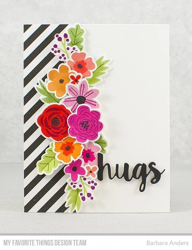 My Favorite Things More Rustic Wildflowers Clear Stamps (CS-234)