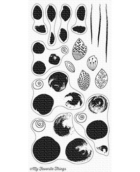 My Favorite Things Painted Flowers Clear Stamps (CS-253)