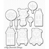 My Favorite Things Die-Namics Town Bear (MFT-1128)